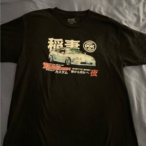 DGK Black Tee with Car Graphic